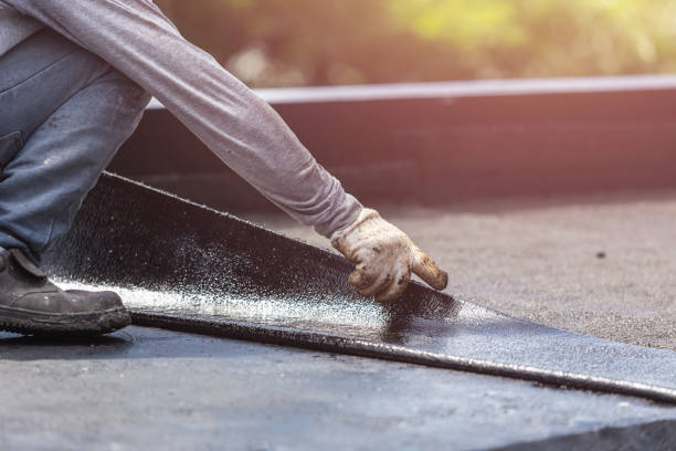 Professional Emergency Waterproofing technician working in Kimberly, WI